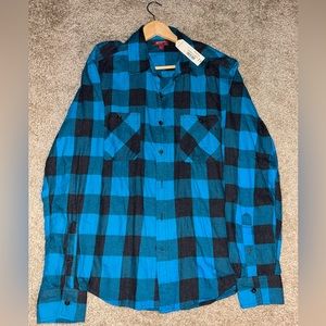 NWT Arizona Checkered Flannel Shirt